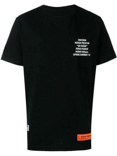 Heron Preston футболка En Vogue с графичным принтом HMAA001S196320261088