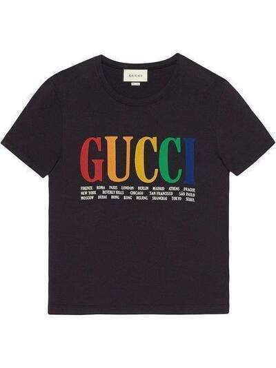 Gucci футболка 'Gucci Cities' 493117X3N77