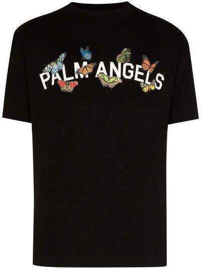 Palm Angels футболка Butterfly Collage PMAA001S204130041001