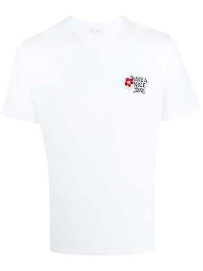 Sandro Paris футболка с вышитым логотипом SHPTS00371