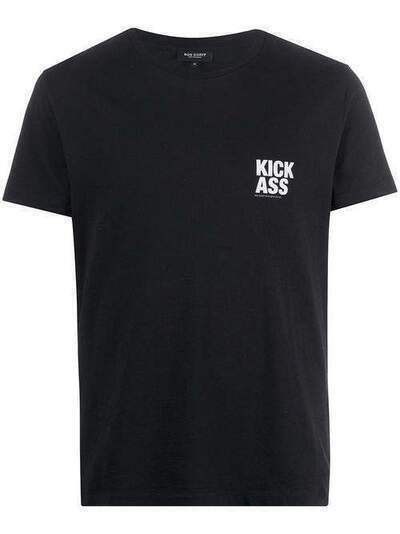 Ron Dorff 'Kick Ass' print T-shirt 09TS1936