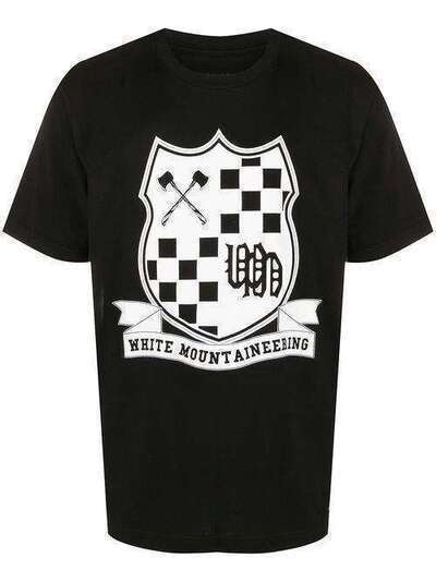 White Mountaineering футболка с принтом WM2071501