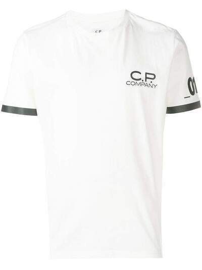 C.P. Company футболка с логотипом 06CMTS182A005100W