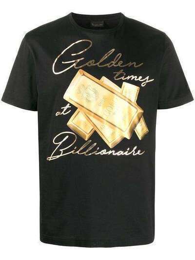 Billionaire футболка Golden Times с графичным принтом MTK4472