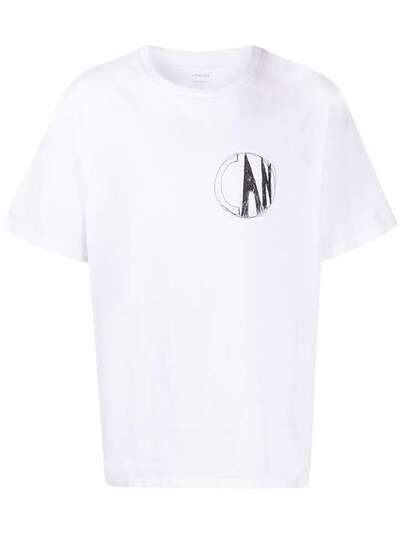 Lemaire футболка с круглым вырезом и логотипом M201JE169LJ055