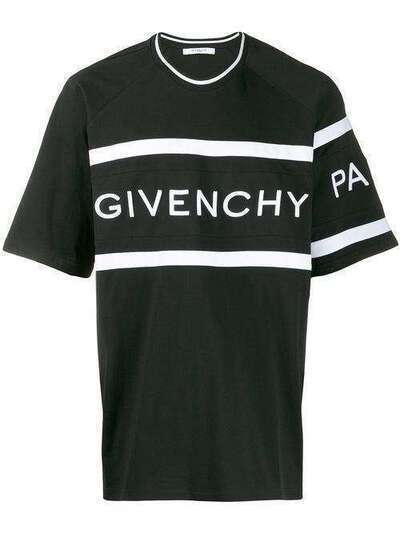Givenchy футболка оверсайз с логотипом BM70KU3002