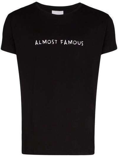 Nasaseasons футболка с вышивкой Almost Famous T024B