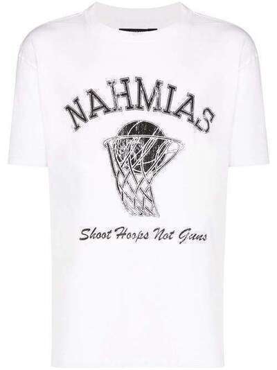 Nahmias футболка Shoot Hoops с логотипом SHOOTHOOPSTSHIRT