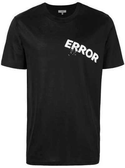LANVIN футболка с бисерной вышивкой 'Error' RMJE0035P18