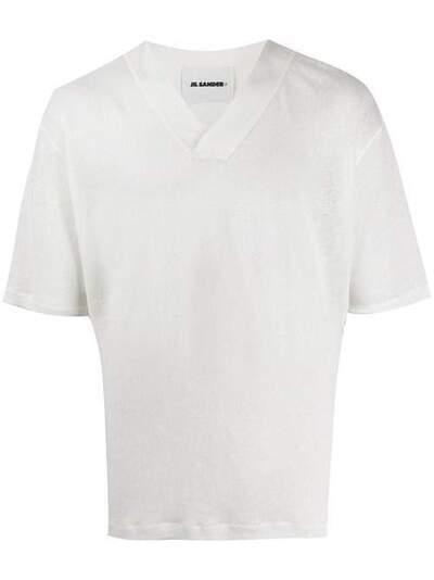 Jil Sander футболка с V-образным вырезом JPUQ701517MQ327008102