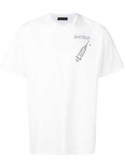 Riccardo Comi футболка с узором 'Success' SS19JS04TSSC