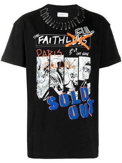 Faith Connexion футболка свободного кроя с принтом X3711JNTMB5