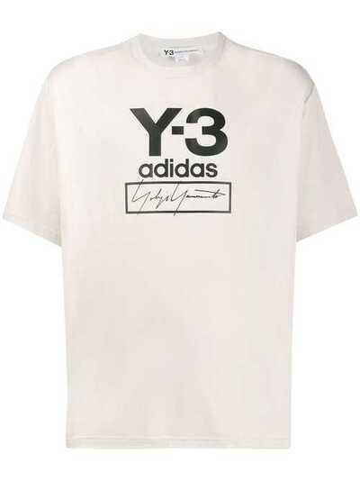 Y-3 футболка с логотипом FJ0410