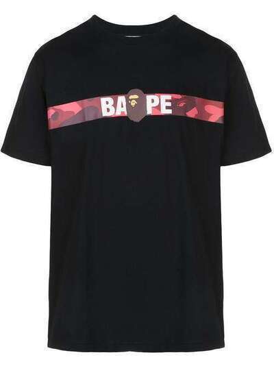 BAPE футболка Color Camo Tape Ape Head M110065DBKP