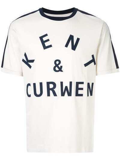 Kent & Curwen футболка 'Gelman' с аппликацией-логотипом K3970TR010
