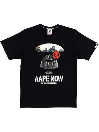 AAPE BY *A BATHING APE® футболка x Xbox Gears 5 Moonface