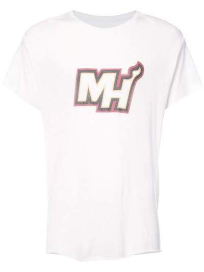 The Elder Statesman футболка с принтом 'MH' NBASSCTPMH