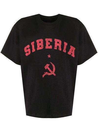 Siberia Hills футболка с принтом Siberia Blood SIB010037