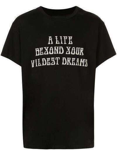 AMIRI футболка Beyond Your Wildest Dreams Y0M03340CJ