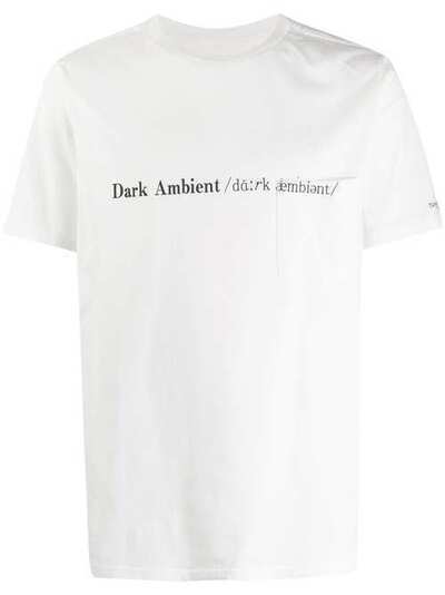 Takahiromiyashita The Soloist футболка Dark Ambient с накладным карманом 472