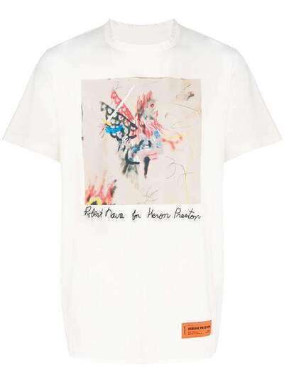 Heron Preston футболка Robert Nova с принтом HMAA011S209140030188