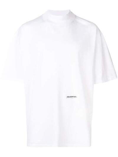 Calvin Klein 205W39nyc футболка в стиле оверсайз 91MWTD62C491
