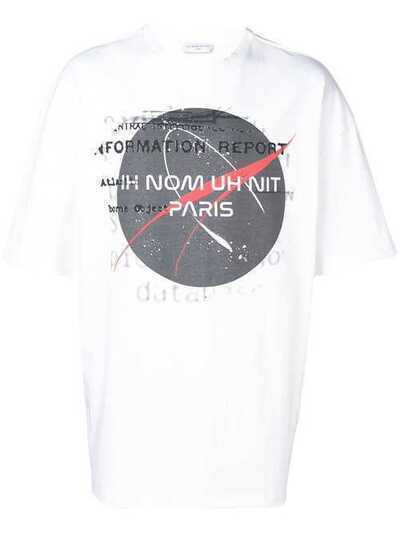 Ih Nom Uh Nit футболка с принтом 'Paris' NUS19293