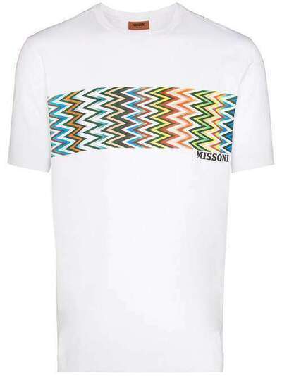 Missoni футболка с геометричным узором MUL00017BJ0047