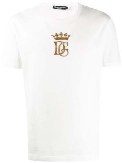 Dolce & Gabbana футболка с логотипом G8JX7ZG7WDC
