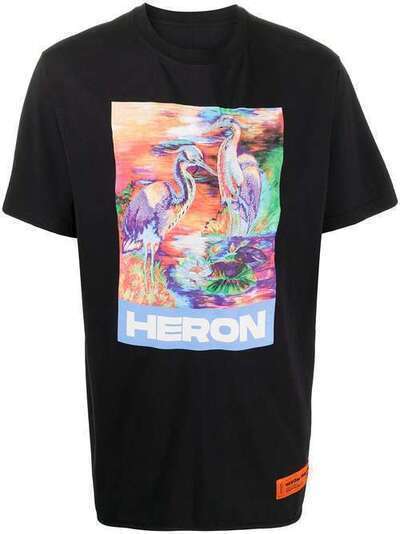 Heron Preston футболка с принтом HMAA013S209140211088