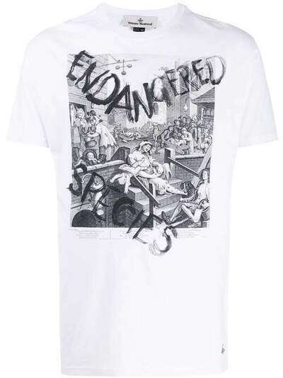 Vivienne Westwood футболка с принтом Endangered Species S25GC0469S22634