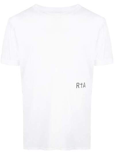 RtA футболка с круглым вырезом и логотипом MH93477121WHT
