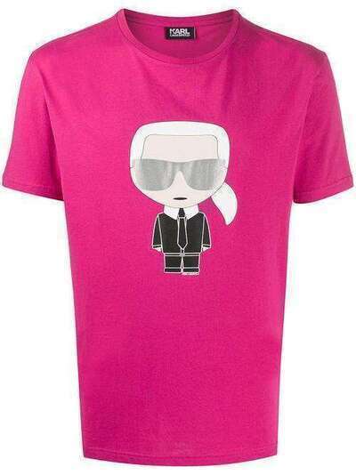 Karl Lagerfeld футболка с круглым вырезом и принтом Karl 7550610501251