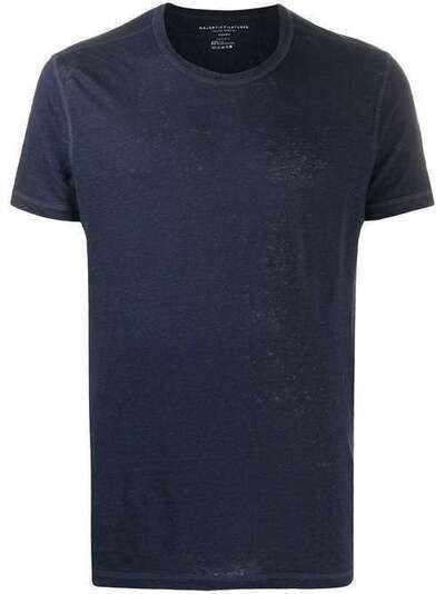 Majestic Filatures textured style round neck T-shirt S20M511HTS040