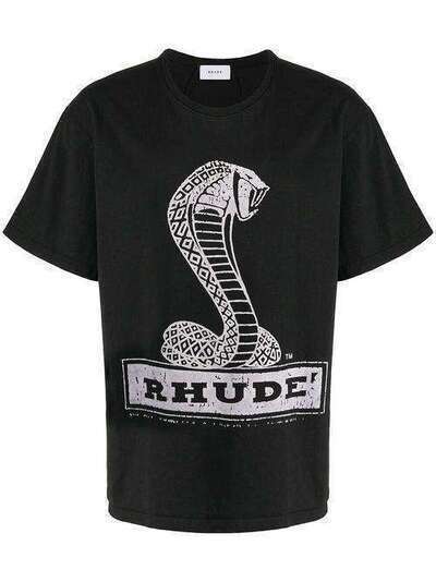 Rhude футболка с логотипом RHU07MS20006