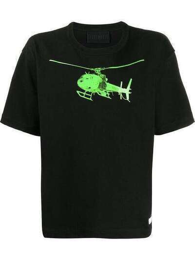 000 Worldwide футболка с принтом Helicopter A0010199HLC