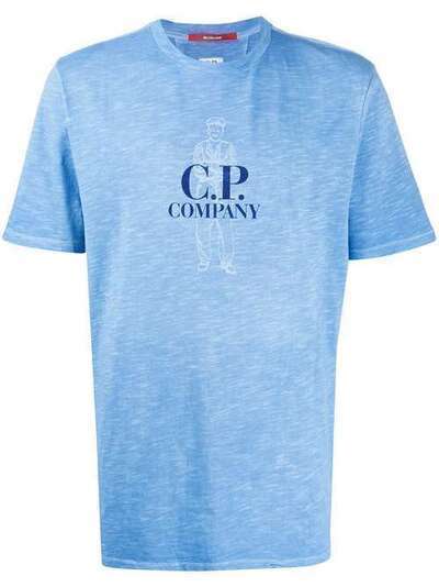 C.P. Company футболка с принтом 08CMTS303A005433S