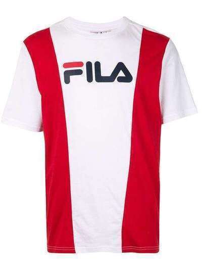 Fila футболка в стиле колор-блок с логотипом LM015941
