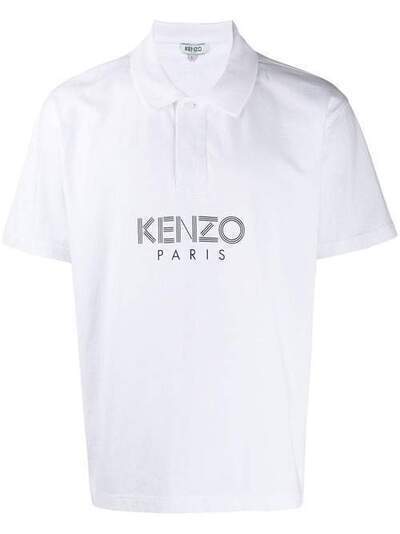 Kenzo рубашка-поло с логотипом F965PO0384BD