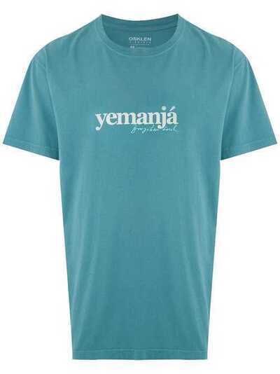 Osklen футболка с принтом Yemanjá Type 59347
