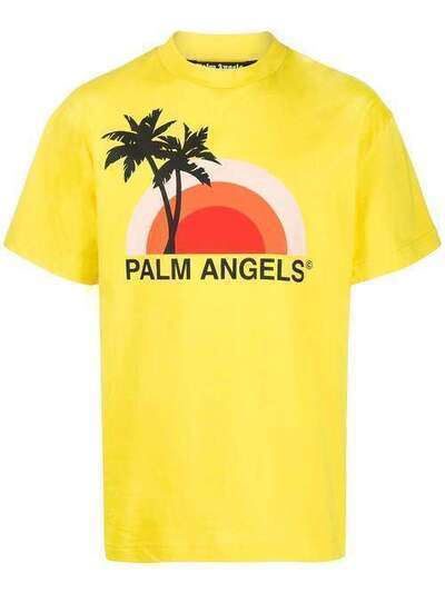 Palm Angels футболка с принтом PMAA001S204130166088