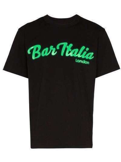Sacai футболка с принтом Bar Italia 190006S
