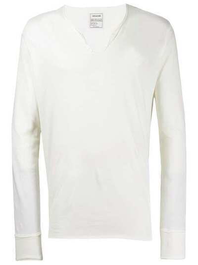 Zadig&Voltaire long-sleeved T-shirt PWGTR7402H
