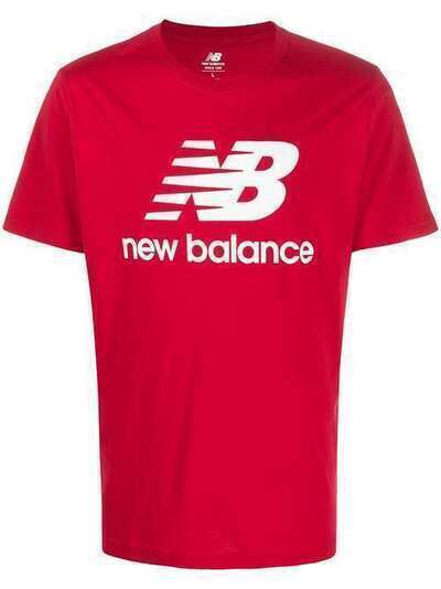 New Balance футболка с надписью BMT01575REP