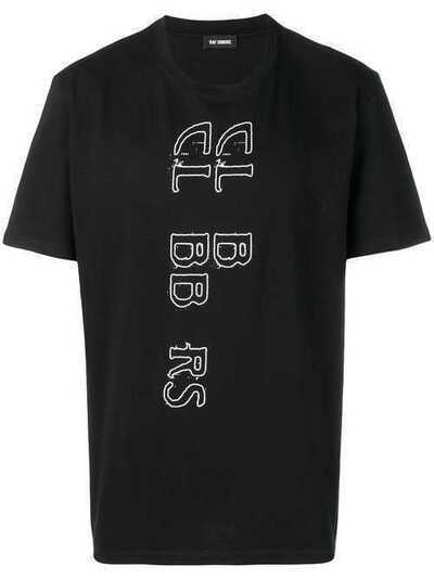 Raf Simons футболка с принтом Clubber 1,9111219000001E+015