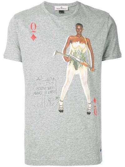 Vivienne Westwood футболка 'Queen of Diamonds' S25GC0383S22634
