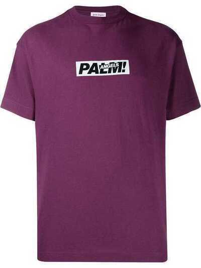 Palm Angels футболка с логотипом PMAA001F19413037