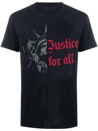 John Varvatos футболка Justice For All с круглым вырезом KG4927W1BBNB7B