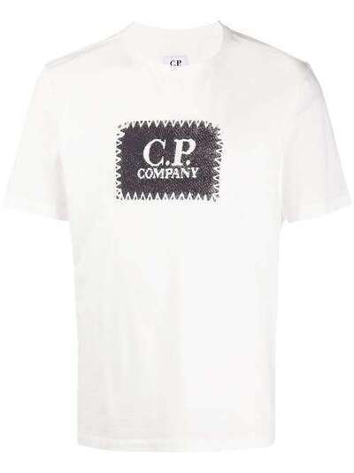 C.P. Company футболка с нашивкой-логотипом TS140A005100W