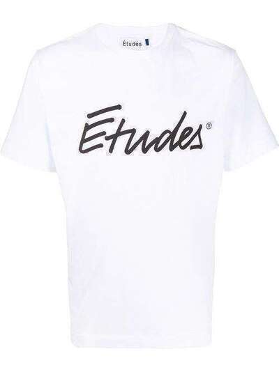 Etudes футболка Wonder Signature с графичным принтом E16B40102